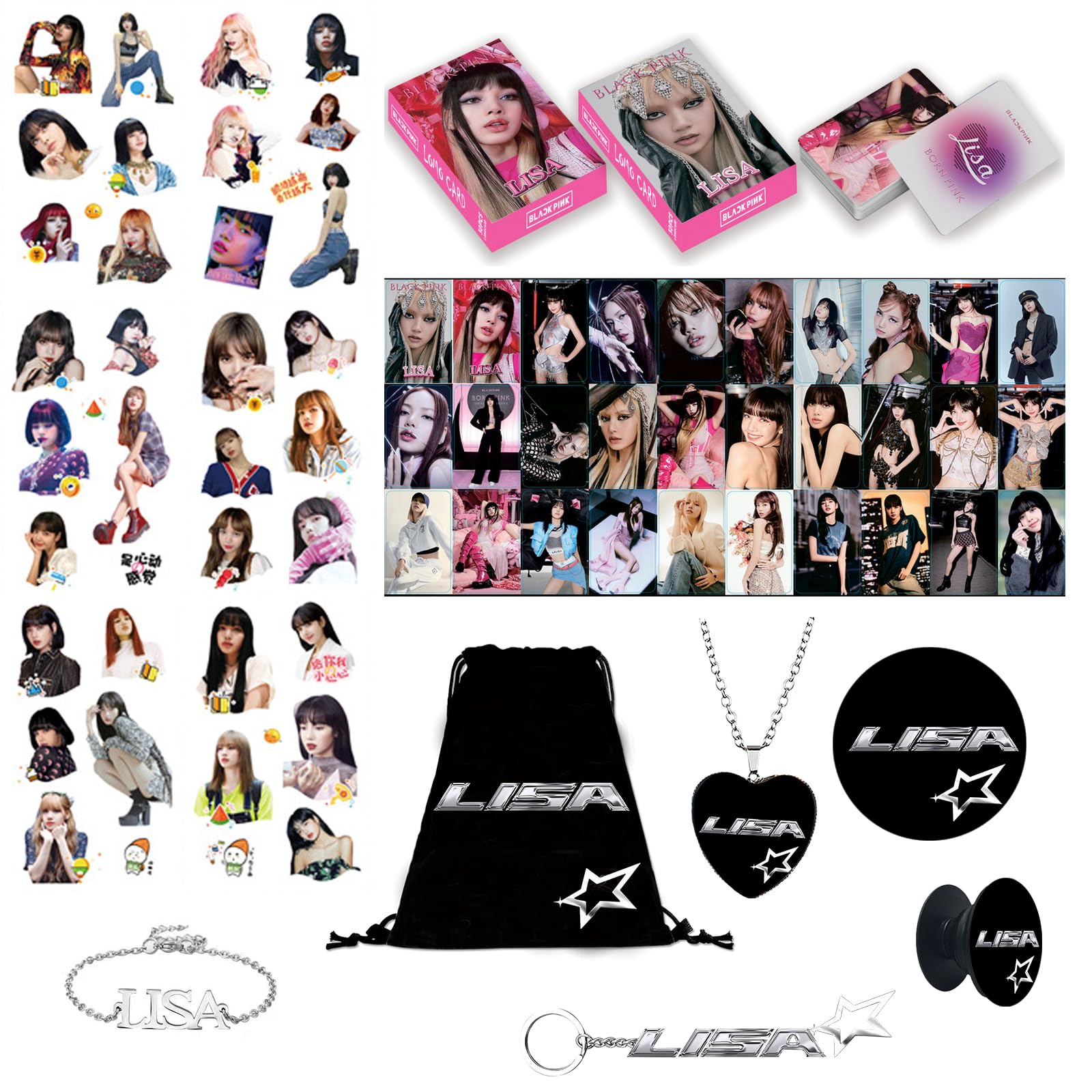 Blackpink Lisa Accessory, Lalisa Gift Set, Blackpink Fans